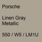 Preview: Porsche, Linen Gray Metallic, 550 / W5 / LM1U.
